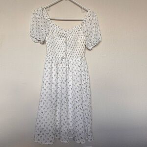 White flower sundress